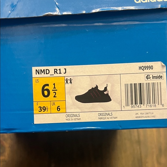 Adidas Black and White Men's Sneakers - Picture 3 of 3